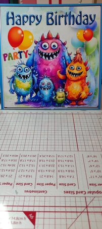 Monster Party 8x8 (Two) by marie nowell