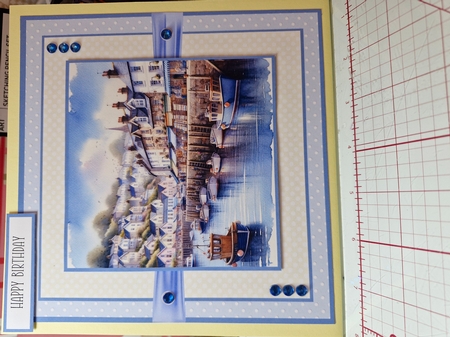 The Great British Seaside 8x8 Card Front Bumper Kit by marie nowell