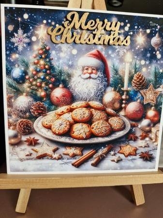 Cookies For Santa  by marie nowell