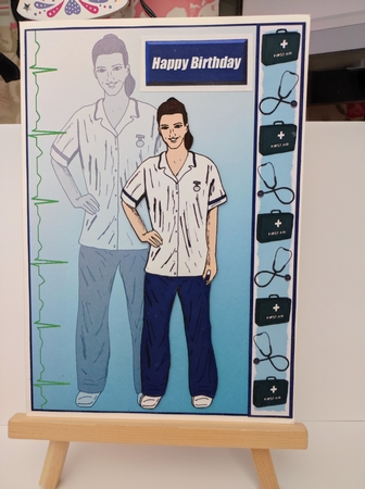 Nurse (white Uniform) - A5 by marie nowell