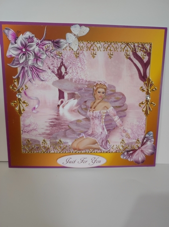 Pink Swan Fantasy by marie nowell