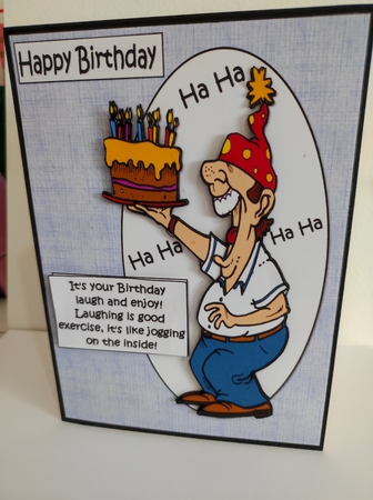 Stan is Laughing for Your Birthday by marie nowell