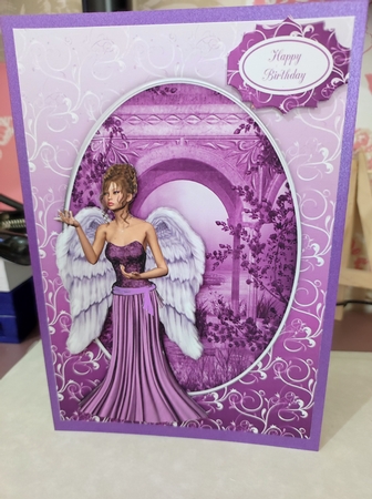 Purple Angel by marie nowell