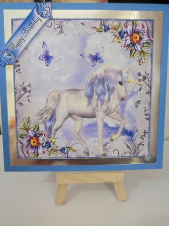 2xbeautiful Fantasy Unicorn Card Toppers by marie nowell
