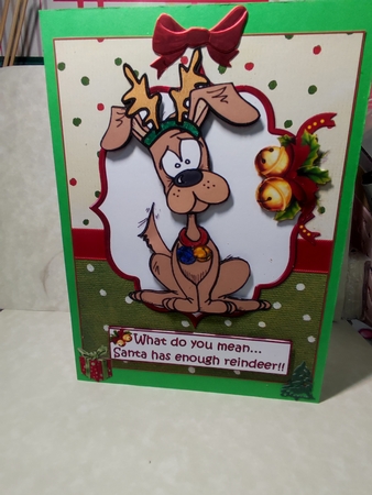 The Reindeer Wanabe by marie nowell