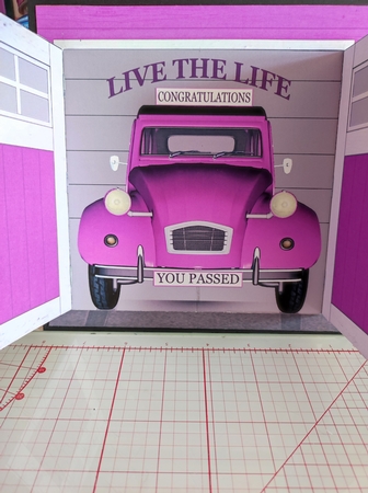 Behind Garage Doors 5 by marie nowell