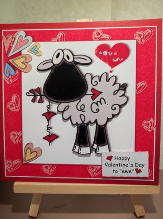 Happy Valentines Day To Ewe by marie nowell
