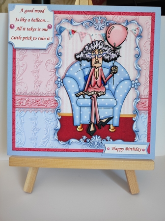 A GOOD MOOD Stella 7.5 Decoupage & Insert Mini Kit by marie nowell