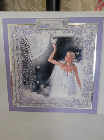 Angel With Butterflies by marie nowell