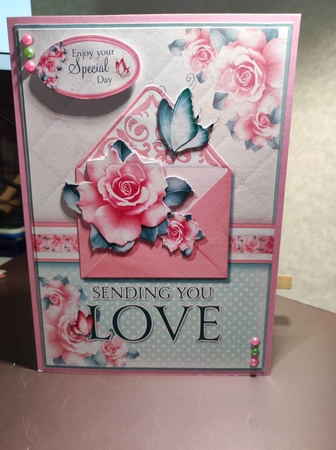 Sending You Love - Mint Butterfly by marie nowell