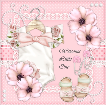 20 Pearls & Lace Backing Squares - CU4CU Digital Set by Marijke Kok