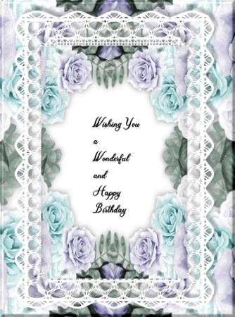 A4 Mixed vintage roses by Marijke Kok