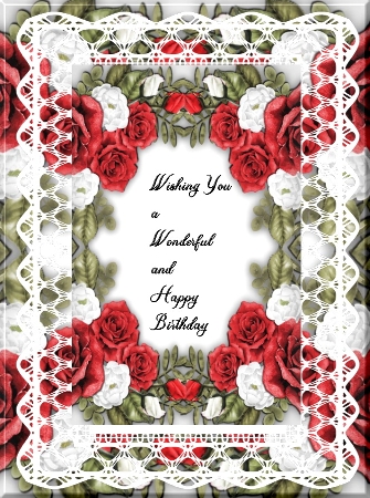 A4Red & White   Roses by Marijke Kok