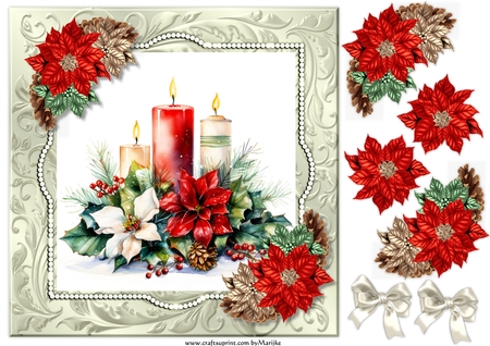 Festive arrangements 7 by Marijke Kok