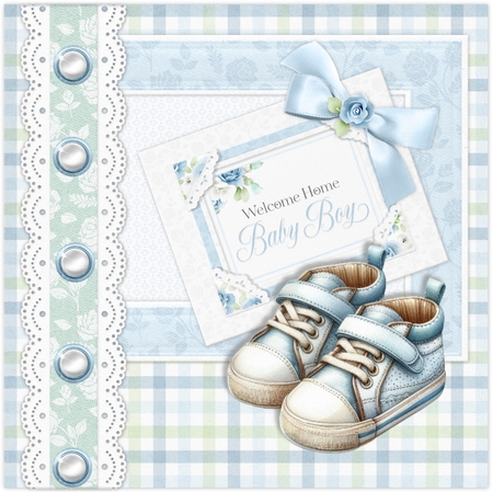 Baby Boy Shoes by Marijke Kok