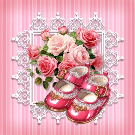 Little Girl Shoes by Marijke Kok