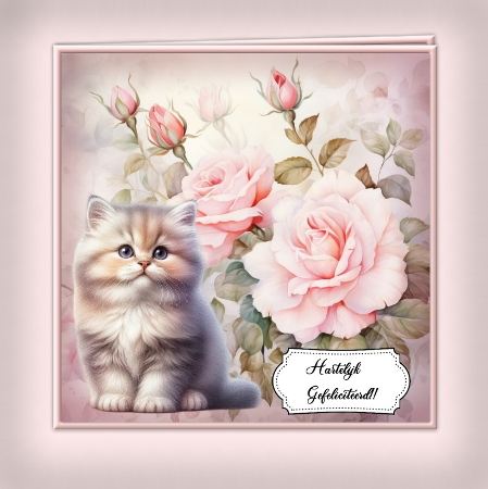 Roses Insert 1 by Marijke Kok