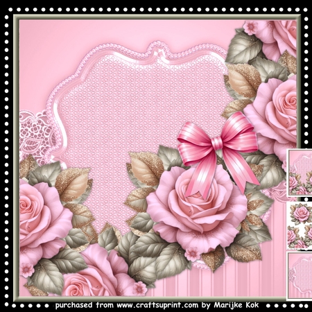 Pink Roses PNG by Marijke Kok