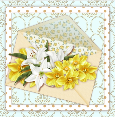 Designer Resource – Rose Pattern Envelope Embellishments CU4CU by Marijke Kok