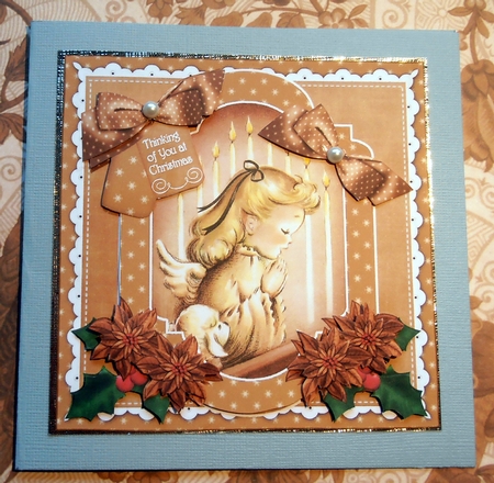 Praying Angel Thinking of You at Christmas 6in Step by Step by Marijke Kok