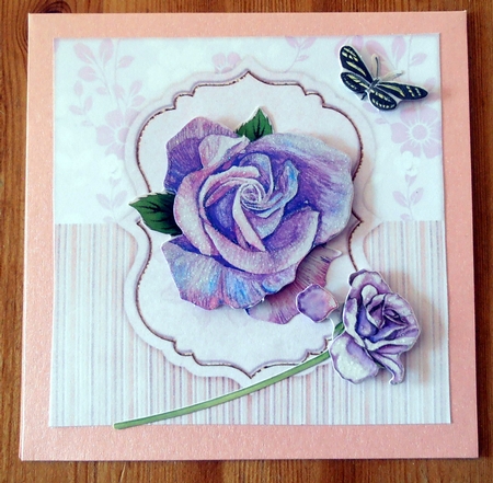 Insert Vintage Roses & Shoes by Marijke Kok