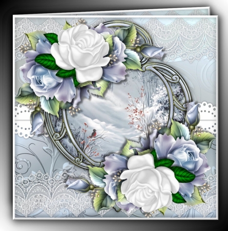 Sunbeams on Snow Original Art, Designer Resource by Marijke Kok
