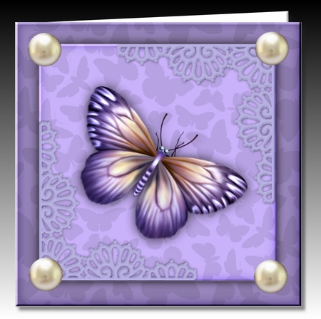 Calm Butterfly Shadow 8x8 Digital Papers set of 15 Shades by Marijke Kok