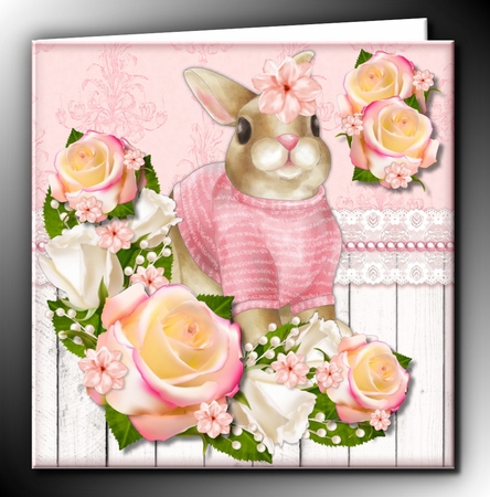 Pink Romance Corner Vignette by Marijke Kok