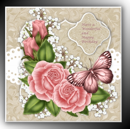 Natural Leaf Design 8x8 Digital Paper by Marijke Kok