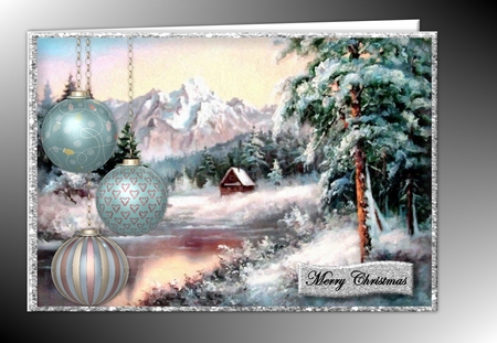 Christmas Bubbles Soft colors Featured Gallery Photo