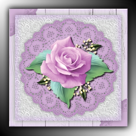 Spring Doily 1 by Marijke Kok