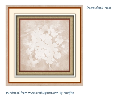 Misty Flowers Background Papers - Assorted by Marijke Kok