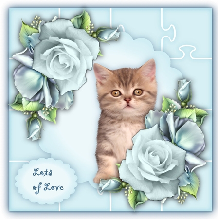 Macaroon Jigsaw Background by Marijke Kok