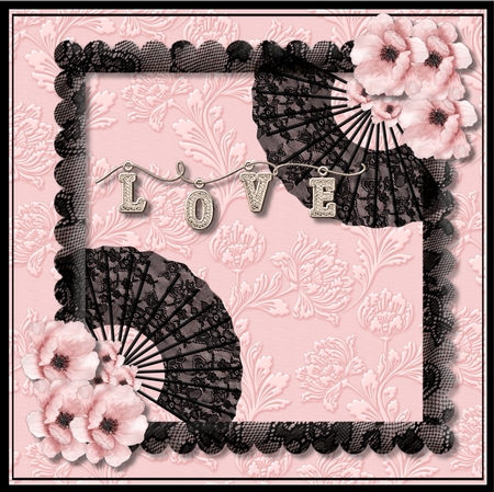 Black Lace Designer stash  by Marijke Kok