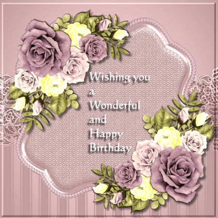 Insert card topper birthday girl by Marijke Kok