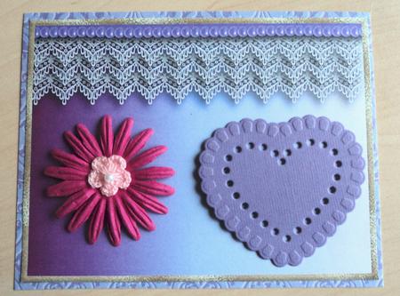Blank Card Topper - Style 4 -1 by Marijke Kok