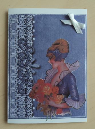 Blank Card Topper - Style 19 -7 by Marijke Kok