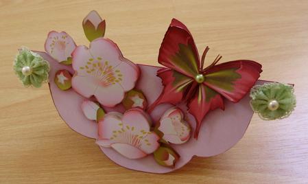 Oriental Delight Wobble Card by Marijke Kok