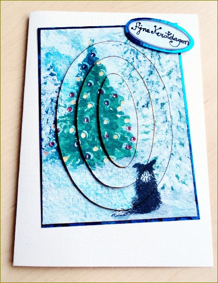 When Christmas Trees Were Tall -  Oval Pyramid by Marijke Kok