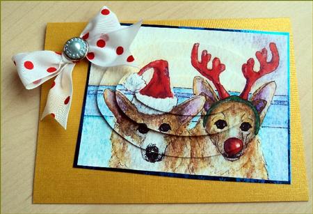 But -  I Don't Want to Be Rudolph! Oval Pyramid by Marijke Kok