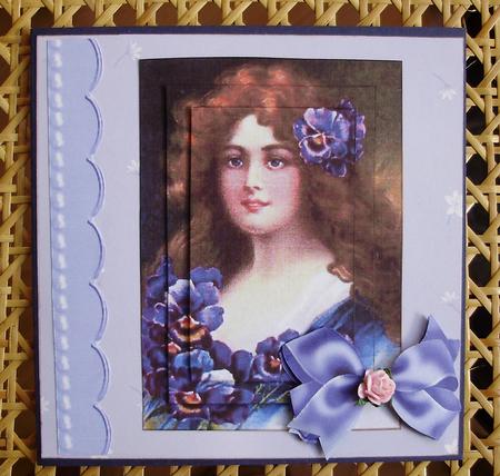 Vintage Lady in Pyramids by Marijke Kok