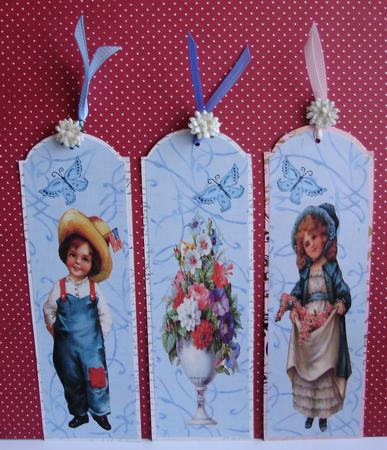 Floral Bookmarks by Marijke Kok