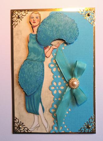 Vintage Aqua by Marijke Kok