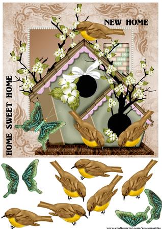 Cu 4 Flourish & Bows Mats by Marijke Kok