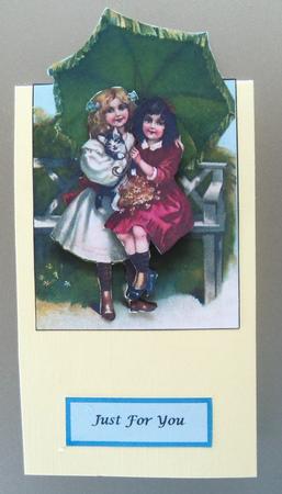 Friends Over the Edge Card by Marijke Kok