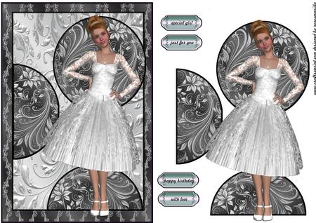 Silver and Satin Brocade Backgrounds by Marijke Kok