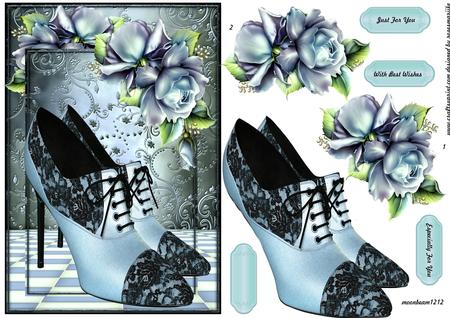 Fabulous Footwear - the Crystal Collection by Marijke Kok