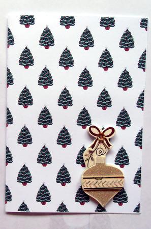 Christmas Tree Background 1 by Marijke Kok