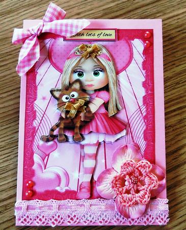 Princess Quick Card by Marijke Kok