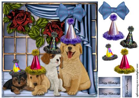 Party Hats by Marijke Kok